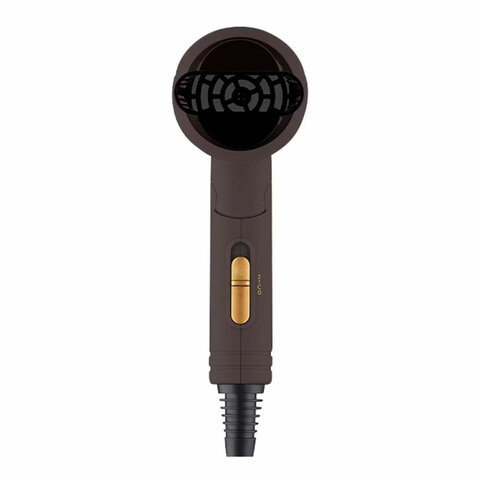 Фен BQ (БИ-КЬЮ) HD1212M, 1400 Вт, 2 скорости, 2 температурных режима, ионизация, коричневый, 86189100